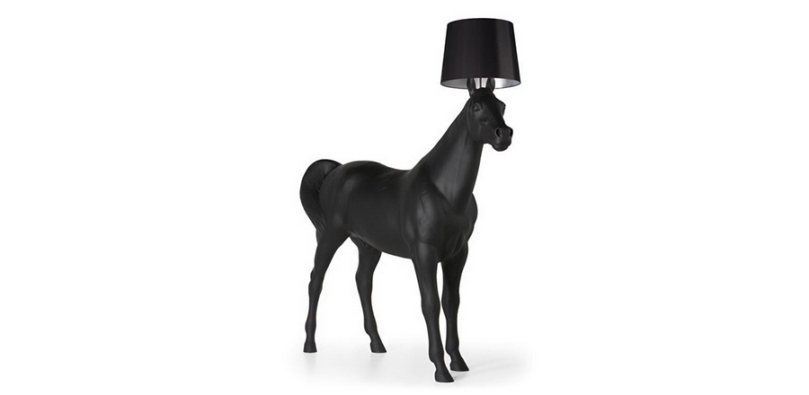 [乐竞在线注册 - 灯饰|落地灯|办公家具|（中国）科技公司家具|荷兰 Moooi Horse Lamp 动物系列 黑马 落地灯]