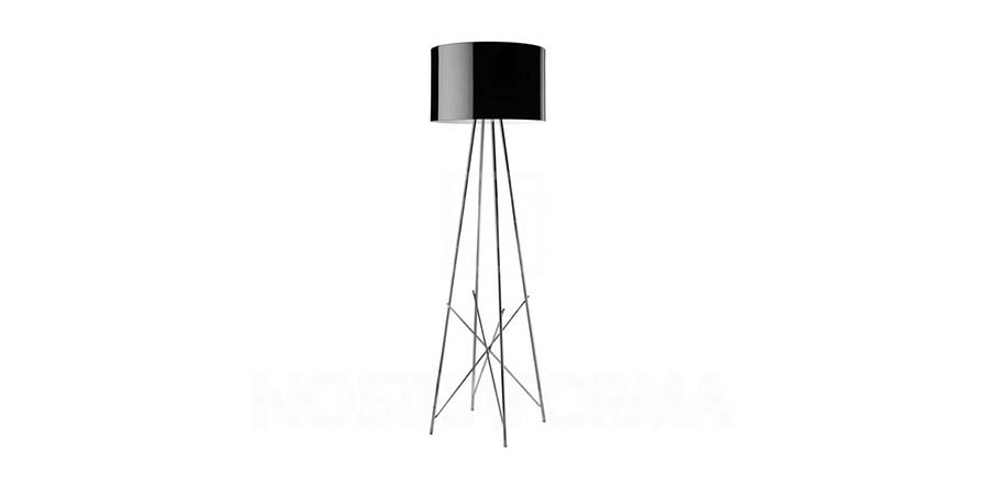 [乐竞在线注册 - 灯饰|落地灯|办公家具|（中国）科技公司家具|Ray F1 floor lamp black | Flos复制版现代落地灯]